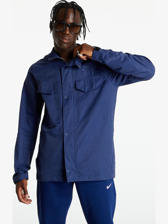Winter Jacke Blau