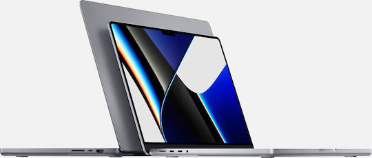 Apple MacBook Pro 14" (2021) Retina Display 120Hz (M1-8-Core/16GB/512GB SSD/14-Core GPU) Space Gray (GR Keyboard)