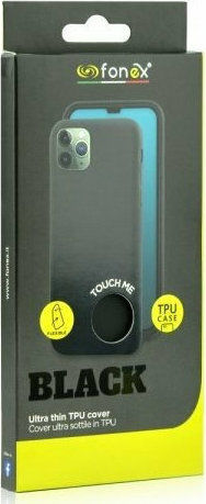 Fonex 0.6mm Umschlag Rückseite Silikon 0.6mm Schwarz (Oppo A53s/A53)