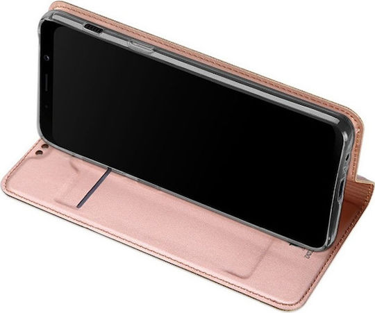 Dux Ducis Skin Pro Book Piele artificială Rose Gold (Galaxy A6+ 2018)