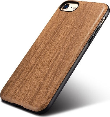 Xoomz Xoomz Back Back Cover Δερματίνης Καφέ (iPhone SE 2022/2020)