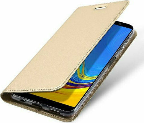 Dux Ducis Skin Pro Book Synthetic Leather Gold (Redmi Note 9T)