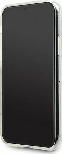 Karl Lagerfeld Transparent Choupette Fun Umschlag Rückseite Silikon Transparent (iPhone 11)