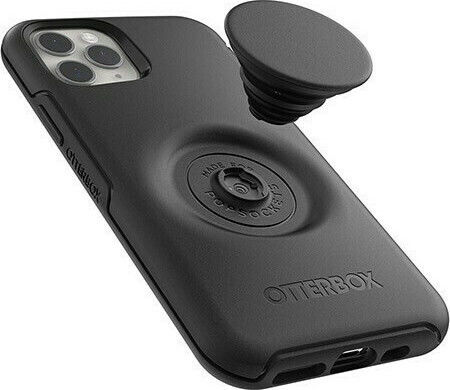 Otterbox Pop Symmetry Back Cover Σιλικόνης Μαύρο (iPhone 11 Pro)
