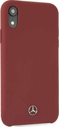 Mercedes-Benz Hardcase Line Back Cover Σιλικόνης Κόκκινο (iPhone XR)