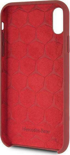 Mercedes-Benz Hardcase Line Back Cover Σιλικόνης Κόκκινο (iPhone XR)
