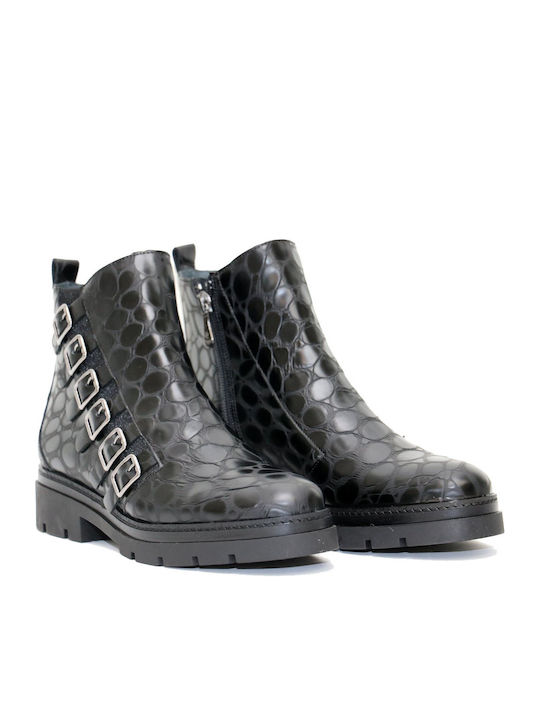 Women's Dansi Boots 4008 Black Anatomic Leather