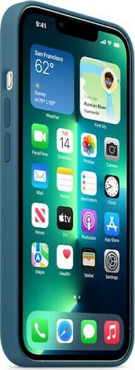 Apple Silicone Case with MagSafe Back Cover Σιλικόνης Blue Jay (iPhone 13 Pro)