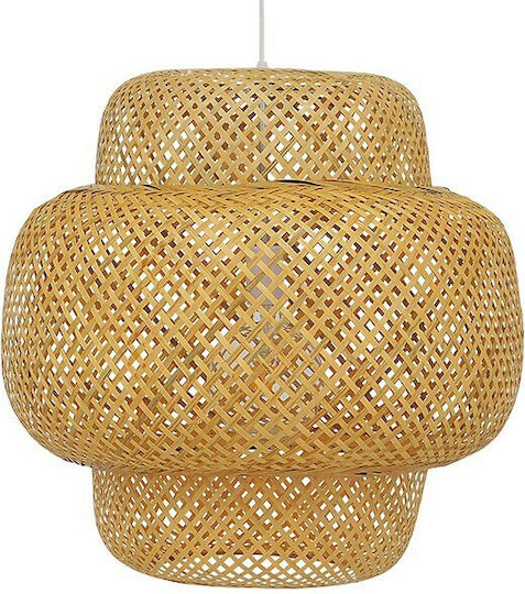 GloboStar Malvides Light Lustră Maro Rețea cu Dulie E27 56x54cm.