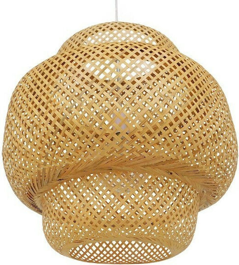 GloboStar Malvides Light Lustră Maro Rețea cu Dulie E27 56x54cm.