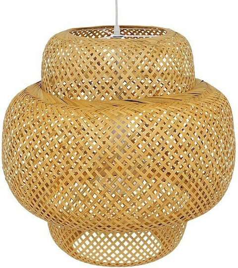 GloboStar Malvides Light Lustră Maro Rețea cu Dulie E27 56x54cm.