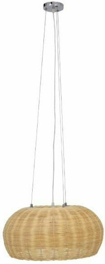 GloboStar De La Mer Lumini Suspendate Maro Boem Cu Pantaloni Evazati Cu Bază De Bec E27 45x45x24cm