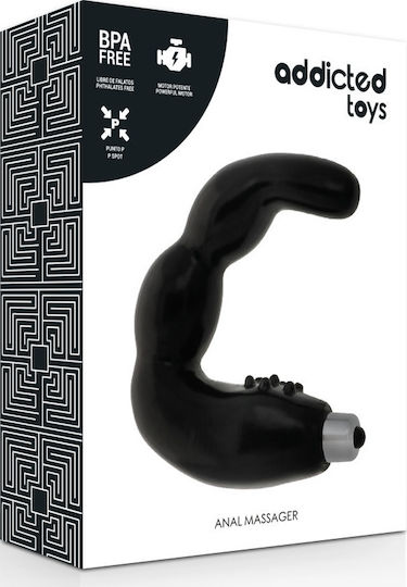 Addicted Toys Πρωκτικός Δονητής Μαύρος