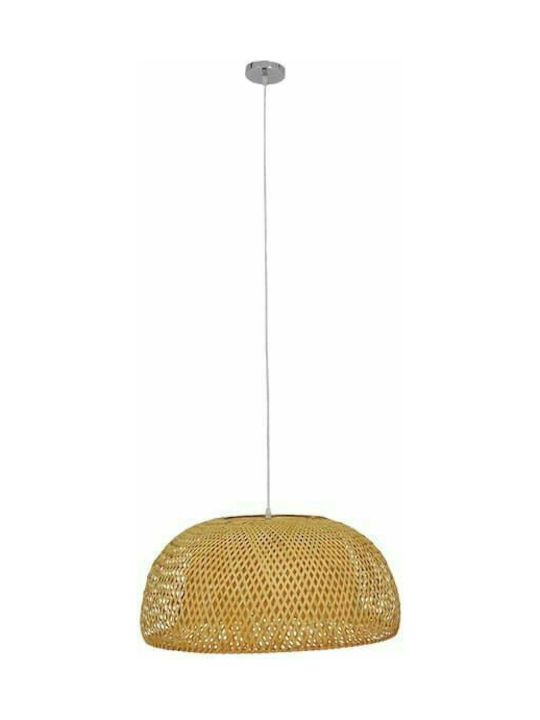 GloboStar Bermuda Pendant Light Brown with Socket E27 60x29cm