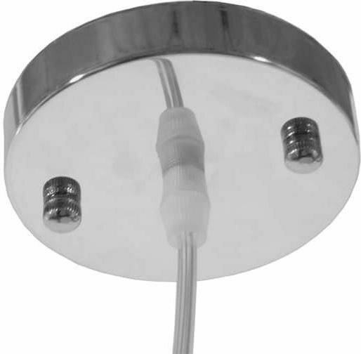 GloboStar Meniscus Pendant Light Brown with Socket E27 30x20x35cm