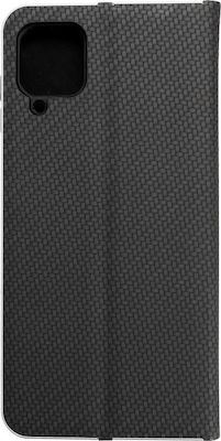 Forcell Forcell Luna Carbon Book Black (Galaxy A12)