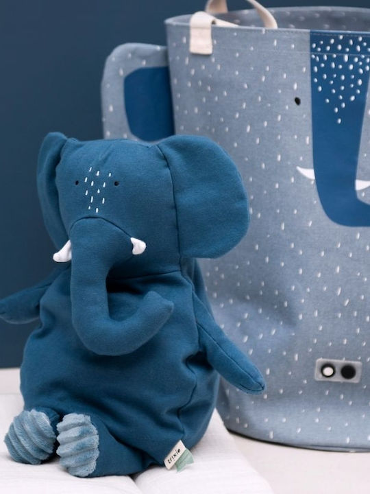 Trixie Παιδικό Καλάθι Αποθήκευσης από Ύφασμα Mrs. Elephant Γκρι 40x40x60cm