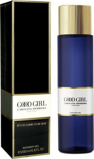 Carolina Herrera Good Girl Bubble Bath Gel with Almond Moisturizing 200ml