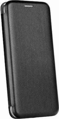 Forcell Synthetic Leather Book Black (iPhone XR)