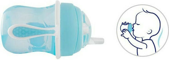 Chicco Transition Cup 4m+ Soft Silicone Glove Blue 200ml