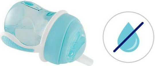 Chicco Transition Cup 4m+ Soft Silicone Glove Blue 200ml