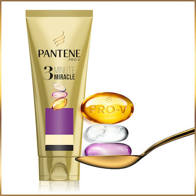 Pantene 3 Μinute Miracle Superfood Conditioner Reconstruction/Nourishment for All Hair Types 200ml