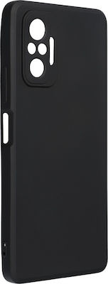 Forcell Silicone Back Cover Black (Redmi Note 10 Pro)