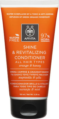 Apivita Εσπεριδοειδή & Μέλι Conditioner Reconstruction/Nourishment for All Hair Types 150gr 150ml