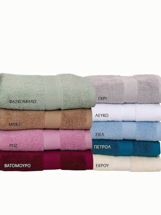 Viopros Hand Towel Luxor 30x50cm Sage Weight 600gr/m²
