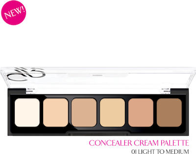 Golden Rose Cream Concealer Palette 01 Light to Medium 12gr