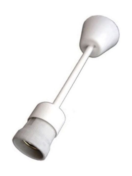 Eurolamp Lustră Alb cu Dulie E27 6x147cm.