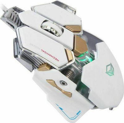 Meetion M990 RGB Gaming Mouse 4000 DPI White