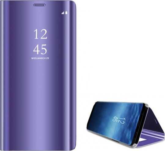 Clear View Книга Пластмаса Лилав (Galaxy A31)