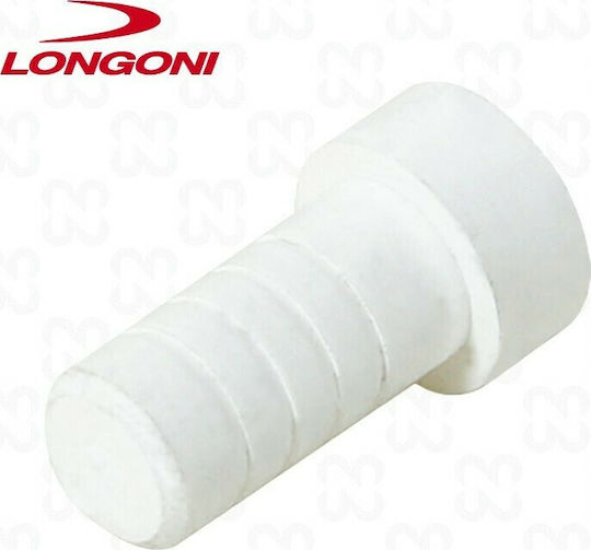 Longoni Fiber Steukas Billiards White Fiber Steukas for Fiber Shafts White 1pc 300098