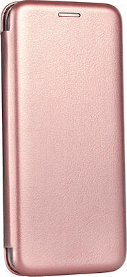 Forcell Smart Diva Synthetic Leather Book Rose Gold (Redmi Note 9)