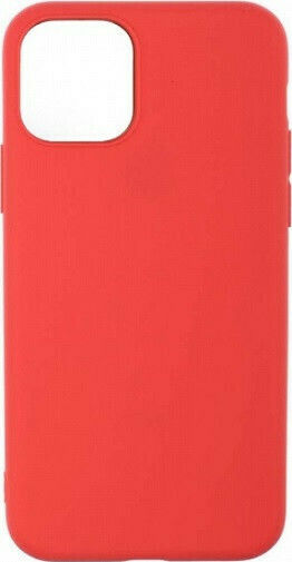 iNOS Liquid Back Cover Silicone Red (iPhone 12 mini)