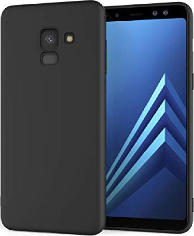 matt Back Cover Silicone 1.2mm Black (Galaxy J6)