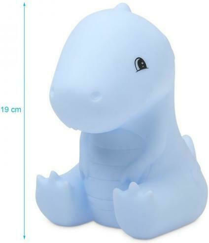 Kiokids Led Παιδικό Διακοσμητικό Φωτιστικό Δεινόσαυρος Μπλε 18x12x19εκ.