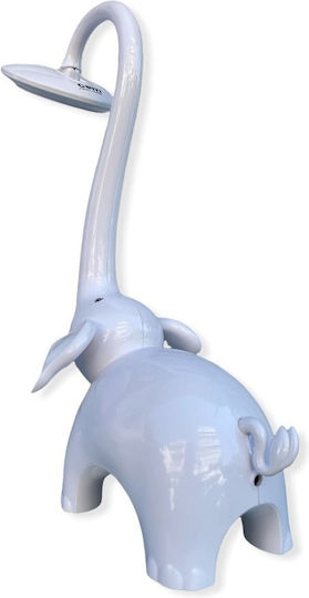 Com Led Kids Desk Lamp Elephant White