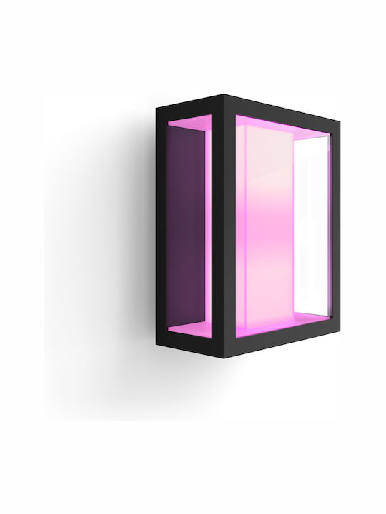 Philips Impress Wall-Mounted Outdoor Ceiling Light LED IP44 8W with Cool White Light 24x11.7x19εκ.