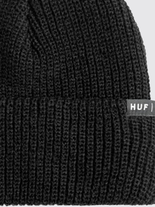 Essentials Usual Beanie Beanie Knitted in Black color