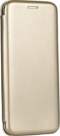 iNOS Curved M Folio Book Piele artificială Auriu (iPhone 8/7 Plus)