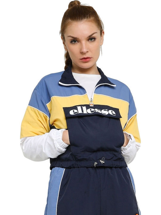 Formae Cropped Γυναικείο Φούτερ Navy Μπλε