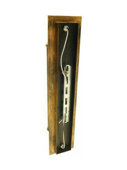 GloboStar Finley Industrial Wall Lamp with E27 Bronze 10x47cm