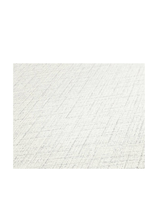 Ταπετσαρία Τοίχου Βινυλίου Λευκή 1005x53cm Πλενόμενη