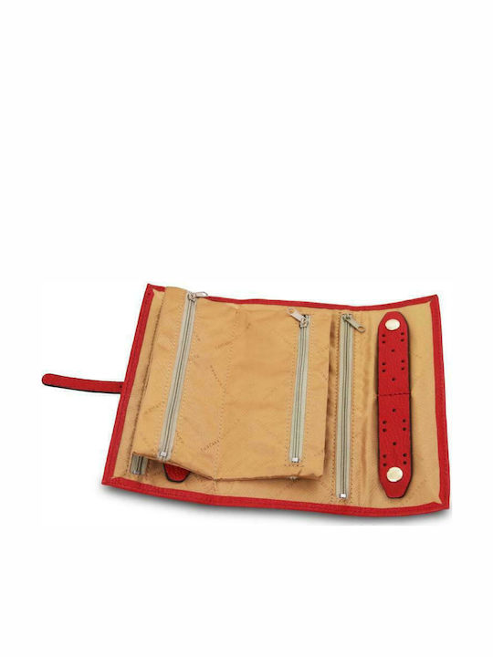 Tuscany Leather Reiseetui Schmuckkästchen Rote