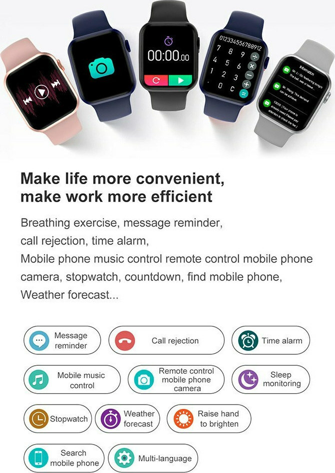 smartwatch d100 pro