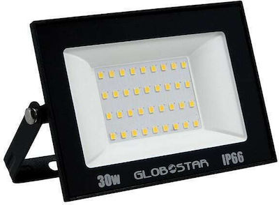 GloboStar Osiris Impermeabil Proiector LED 30W Alb Natural IP66