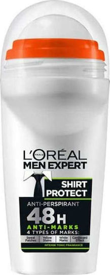 L'Oreal Paris Men Expert Shirt Protect Deodorant 48h In Roll-On 50ml