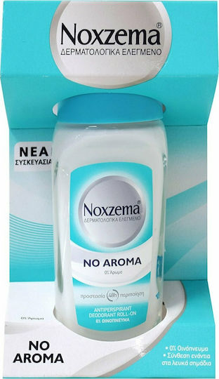 Noxzema No Aroma Antiperspirant Αποσμητικό 48h σε Roll-On 50ml